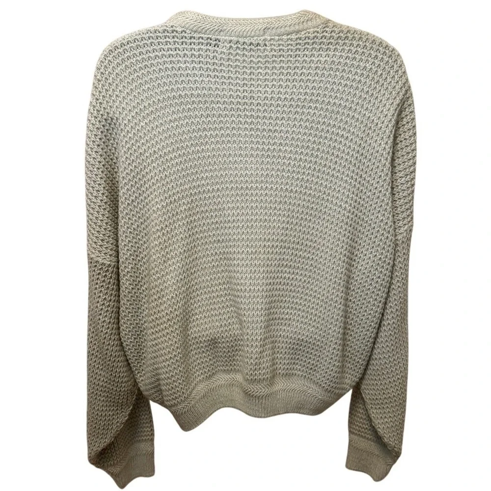 David Taylor Sweater Sz 3XL Chunky Waffle Knit Cozy Gorpcore Dadcore‎